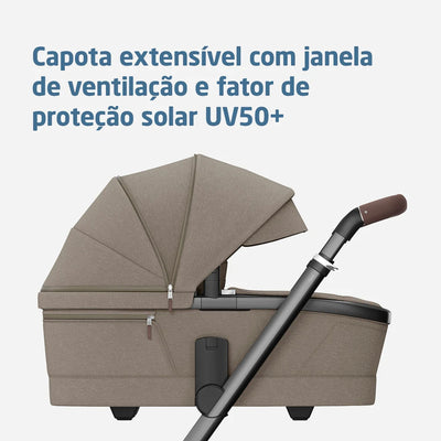 Moisés Infantil Maxi-Cosi Fame Twillic Truffle - Design inteligente e  funciona